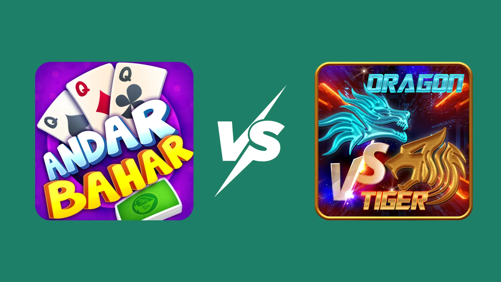 Andar Bahar vs Dragon Tiger